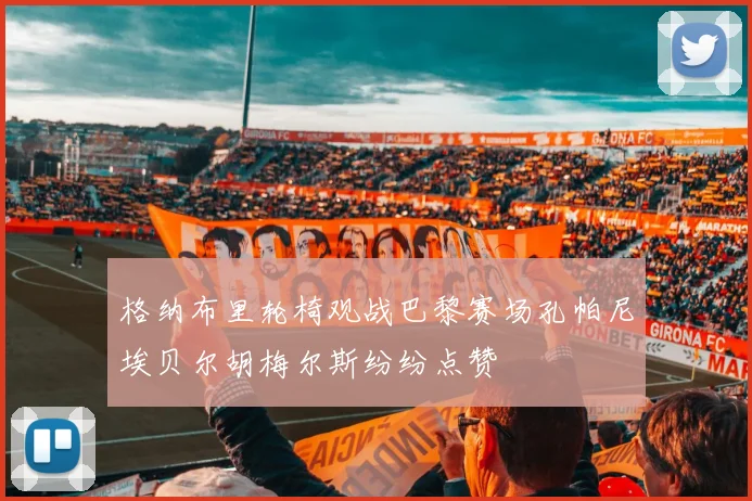 格纳布里轮椅观战巴黎赛场孔帕尼埃贝尔胡梅尔斯纷纷点赞